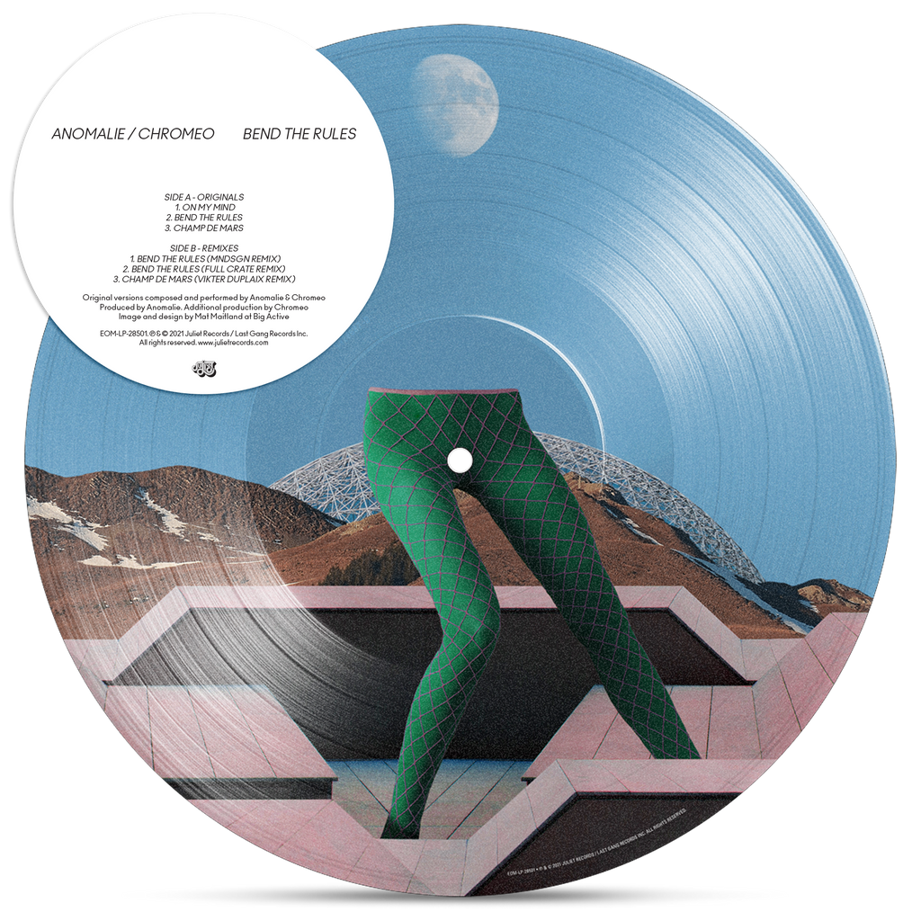Chromeo / Anomalie - Bend The Rules Picture Disc