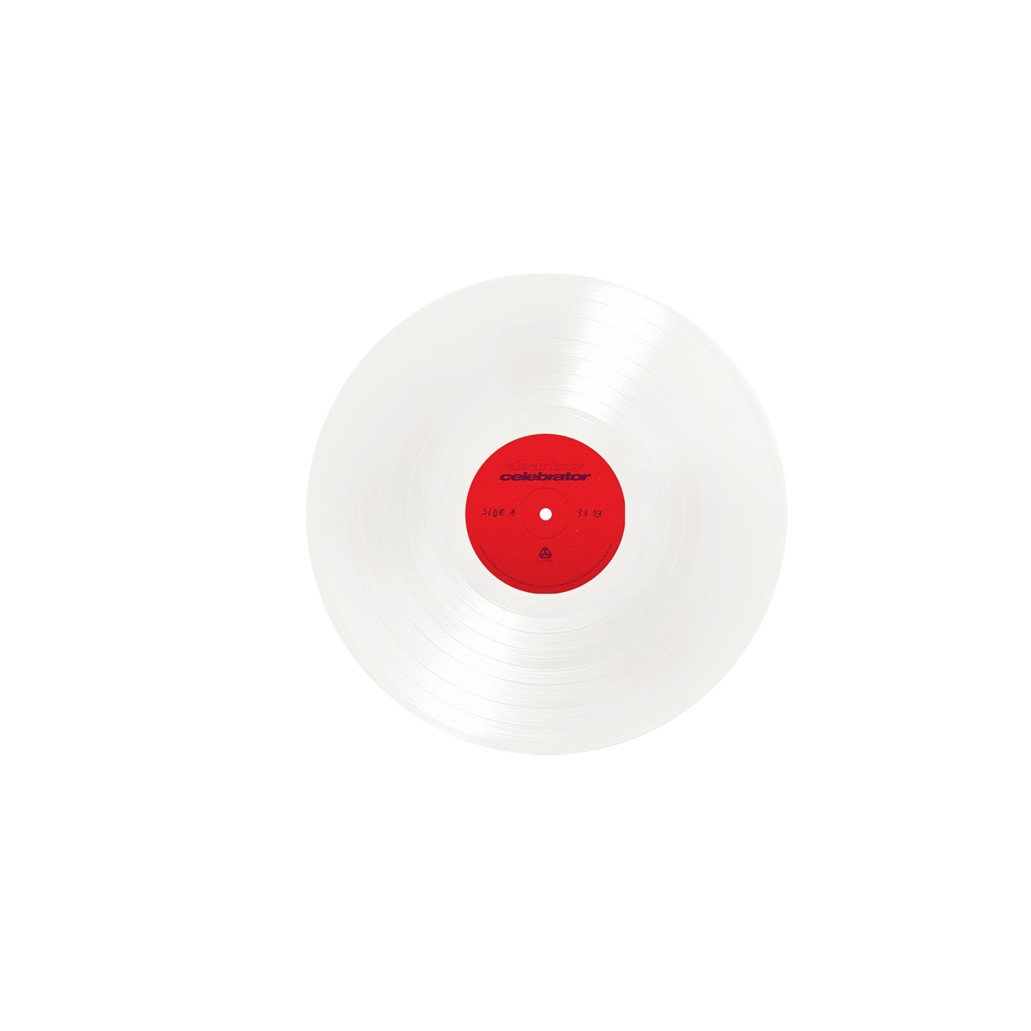Dear Boy - Celebrator Opaque White Vinyl