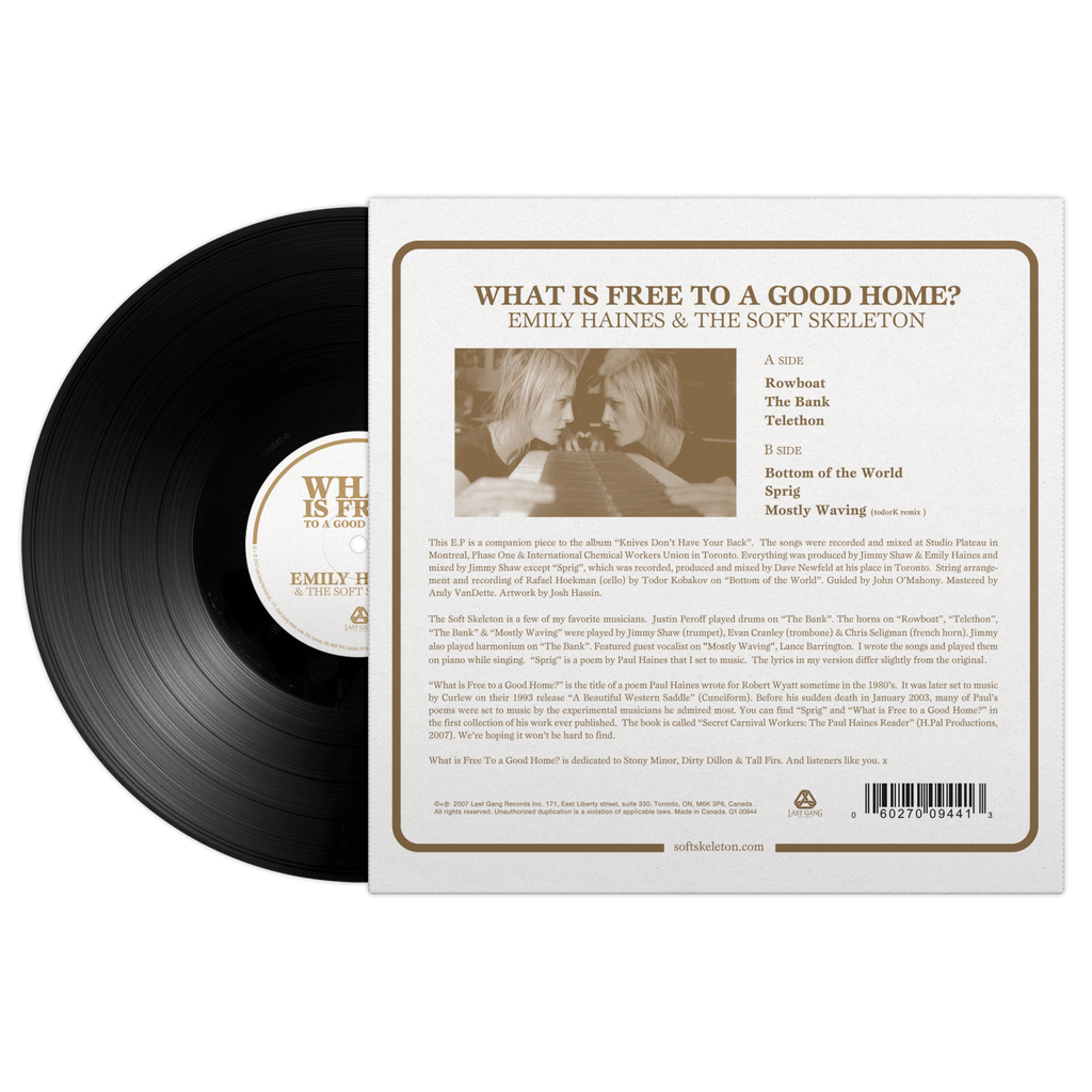 Emily Haines & The Soft Skeleton - What Is Free To A Good Home?