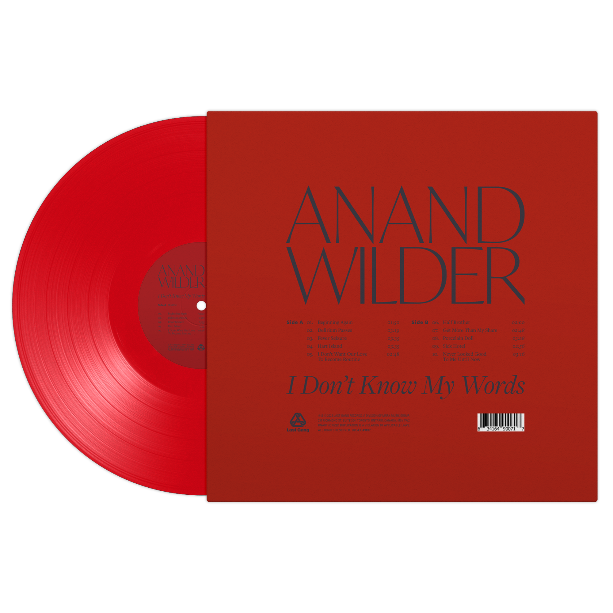 Anand Wilder - I Don't Know My Words