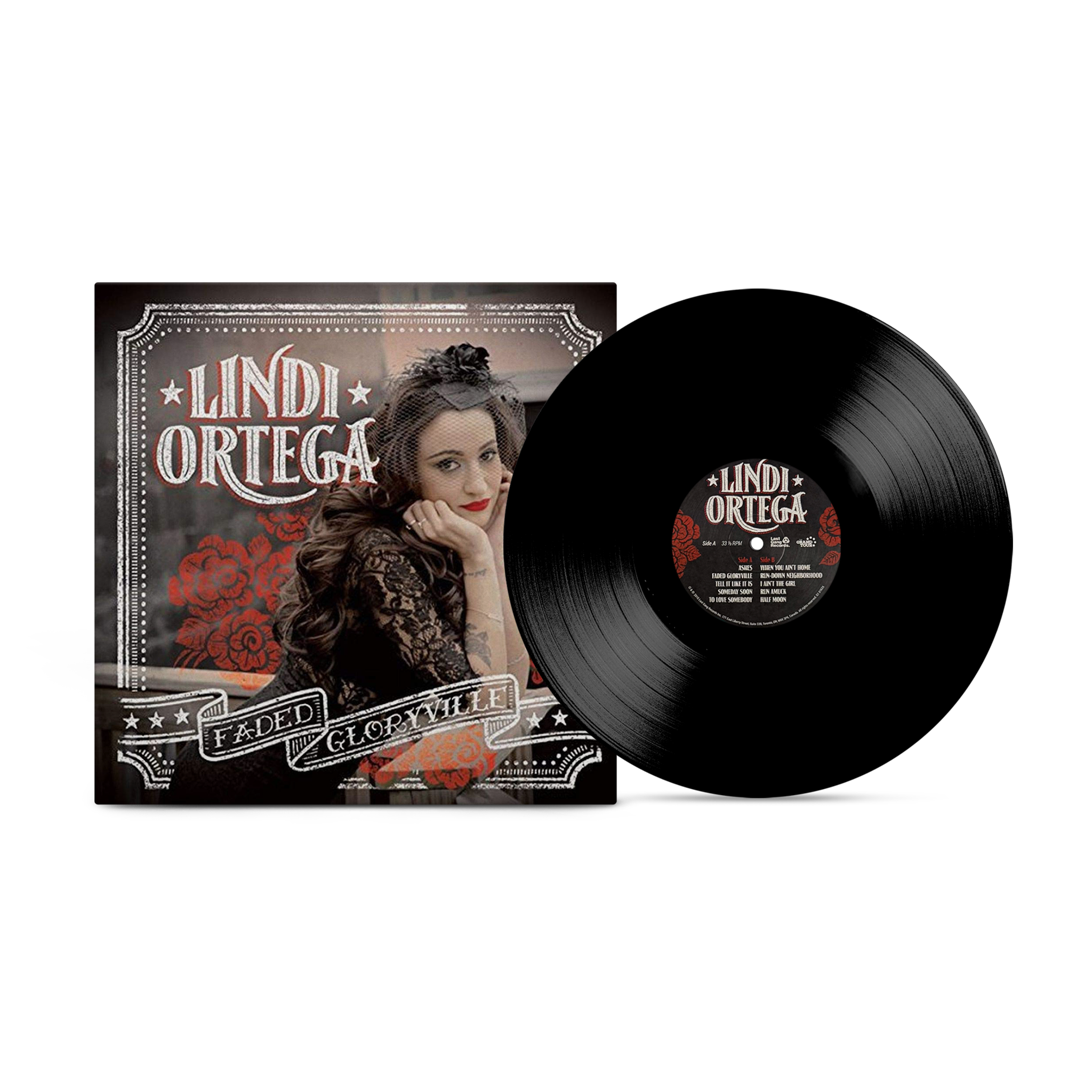Lindi Ortega - Faded Gloryville Black Vinyl LP