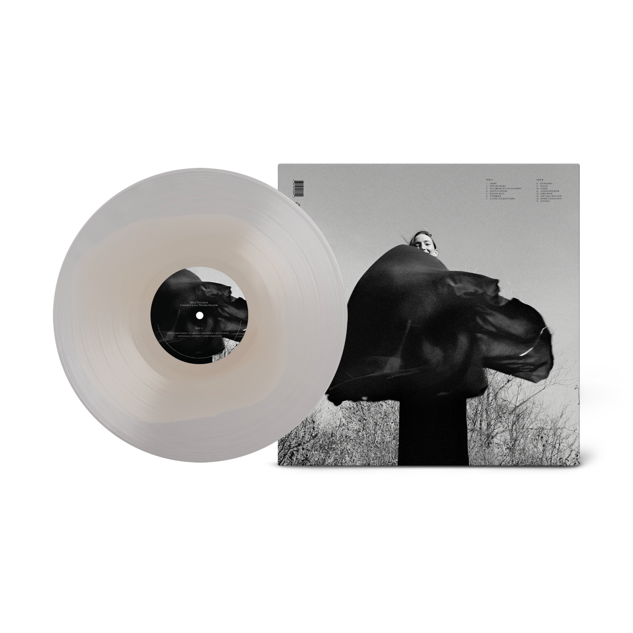 Maia Friedman - Goodbye Long Winter Shadow Limited Edition White Magnolia Translucent Vinyl