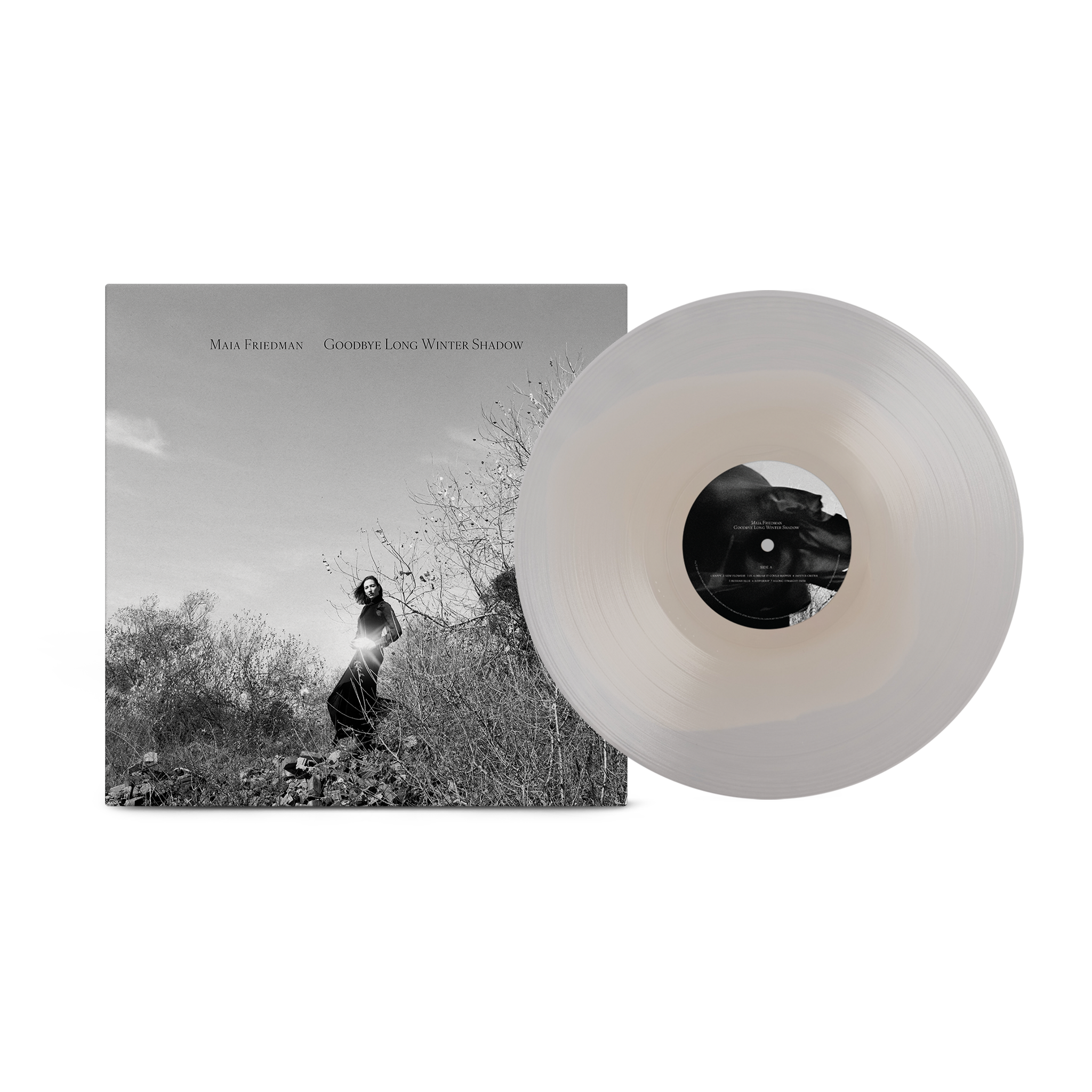 Maia Friedman - Goodbye Long Winter Shadow Limited Edition White Magnolia Translucent Vinyl