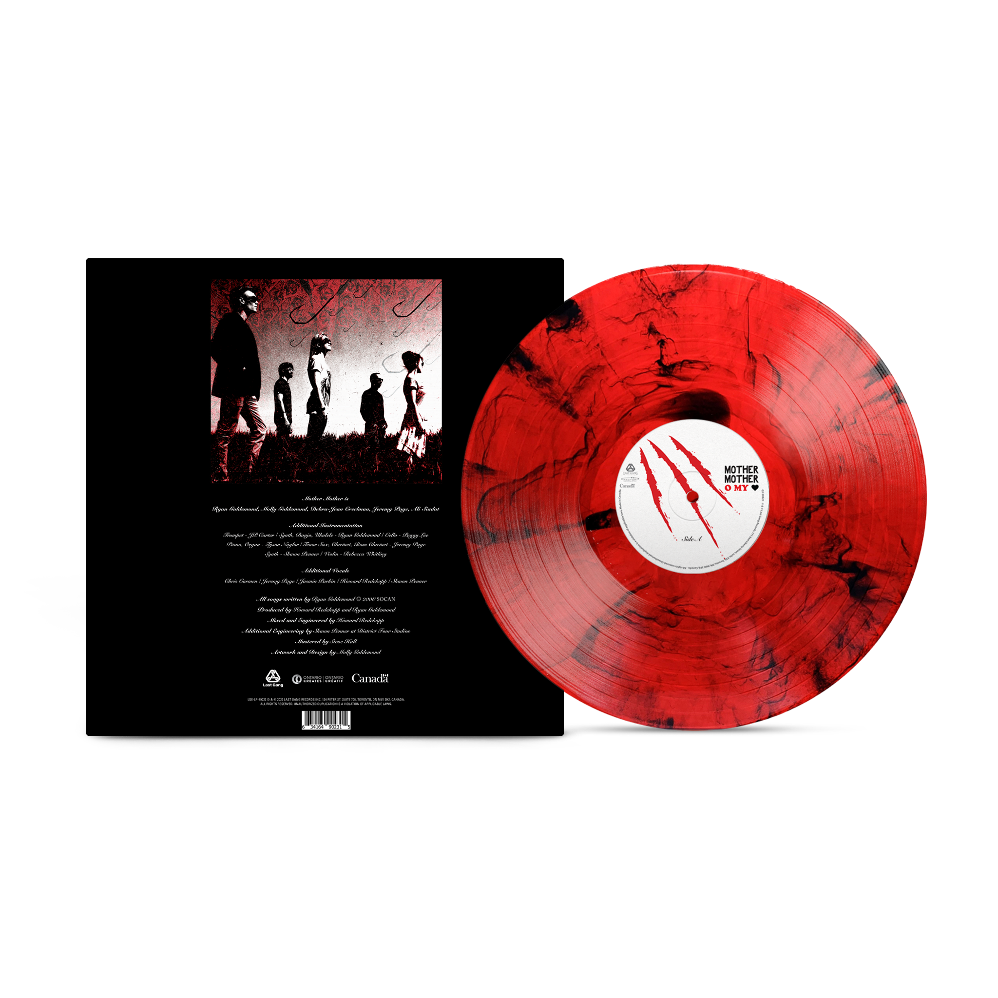 Mother Mother - O My Heart (Red Swirl Vinyl)