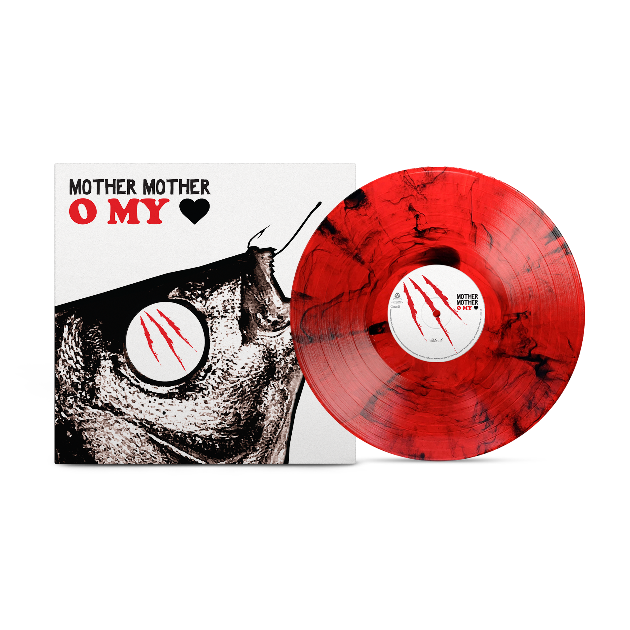 Mother Mother - O My Heart (Red Swirl Vinyl)