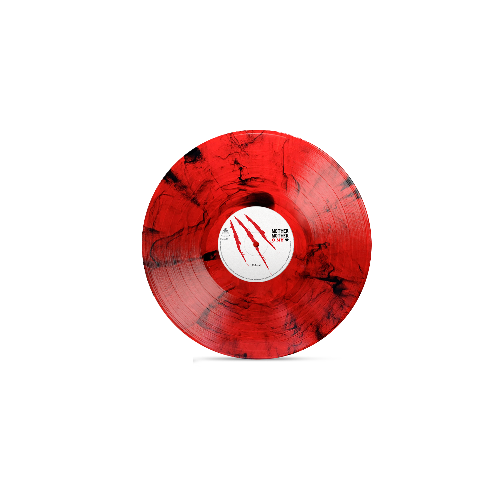 Mother Mother - O My Heart (Red Swirl Vinyl)