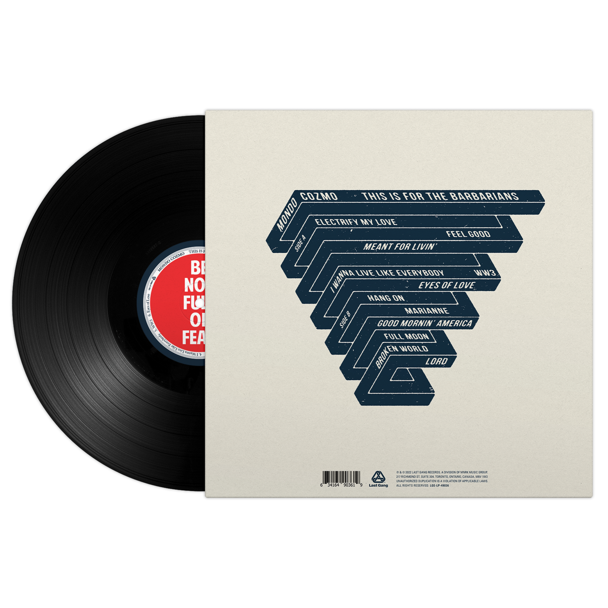 Mondo Cozmo - This Is For The Barbarians